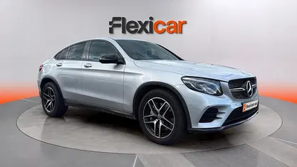 Usado Mercedes GLC220 170 CV (125 kW) 2019 Gris Coupe