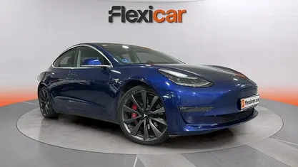 Usado Tesla Model 3 RWD 360 kW (490 CV) 2020 Azul Berlina