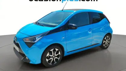 Usado Toyota Aygo X-wave 69 CV (50 kW) 2018 Azul Utilitario