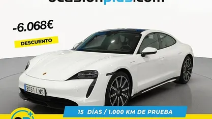 Blanco Usado 2021 Porsche Taycan Berlina | 66.750 € (Caro)