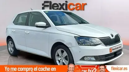 Usado Skoda Fabia 60 CV (44 kW) 2018 Blanco Utilitario