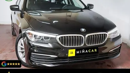 Usado BMW 518 150 CV (110 kW) 2018 Negro Familiar