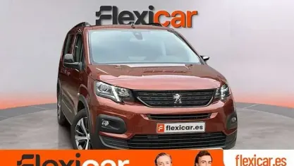 Usado Peugeot Rifter GT-line 131 CV (96 kW) 2020 Naranja Monovolumen