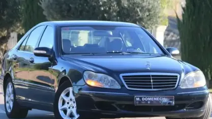 Usado Mercedes S500L 306 CV (225 kW) 2005 Azul Berlina