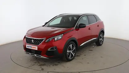 Rojo Usado 2019 Peugeot 3008 GT-line SUV | 12.499 € (Precio justo)