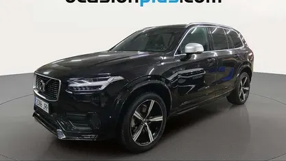 Käytetty Volvo XC90 R-Design 235 HP (172 kW) 2016 Musta Katumaasturi