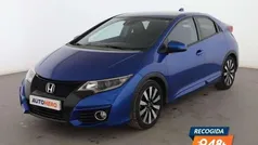 Azul Usado 2015 Honda Civic Elegance Berlina | 12.099 € (Buen precio)
