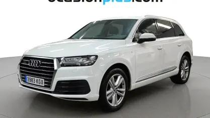 Usado Audi Q7 S-Line 272 CV (200 kW) 2018 Blanco SUV