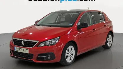 Usado Peugeot 308 Active 131 CV (96 kW) 2018 Rojo Utilitario