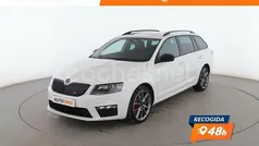 Blanco Usado 2015 Skoda Octavia RS Familiar | 19.399 € (Precio justo)