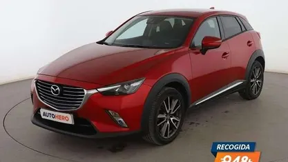 Rojo Usado 2017 Mazda CX-3 Luxury SUV | 13.599 € (Precio justo)
