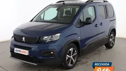 Usado Peugeot Rifter GT 131 CV (96 kW) 2020 Azul Monovolumen