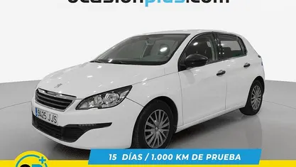 Usado Peugeot 308 Access 92 CV (67 kW) 2015 Blanco Utilitario
