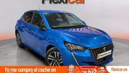 Usado Peugeot 208 Active 102 CV (75 kW) 2023 Azul Utilitario