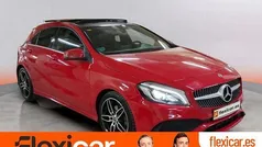 Rojo Usado 2017 Mercedes A200 AMG line Berlina | 19.390 € (Precio justo)