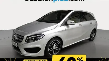 Gris plata Usado 2017 Mercedes B200 AMG Monovolumen | 16.158 € (Buen precio)