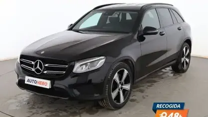 Usado Mercedes GLC220 Exclusive 170 CV (125 kW) 2015 Negro SUV