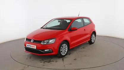 Rojo Usado 2017 VW Polo Advance Utilitario | 10.299 € (Precio justo)