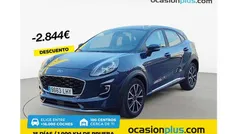Azul Usado 2020 Ford Puma Titanium SUV | 14.446 € (Precio justo)