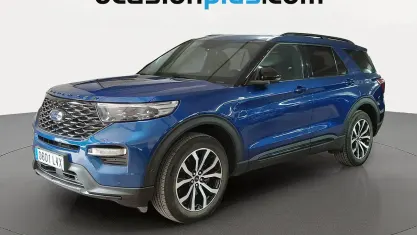 Usado Ford Explorer ST-Line 457 CV (336 kW) 2022 Azul SUV