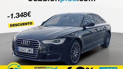 Usado Audi A6 Advanced 150 CV (110 kW) 2016 Negro Berlina