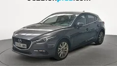 Gris Usado 2017 Mazda 3 Luxury Utilitario | 14.450 € (Precio justo)