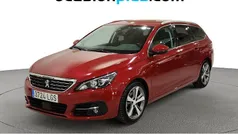 Rojo Usado 2020 Peugeot 308 Allure Familiar | 13.546 € (Precio justo)