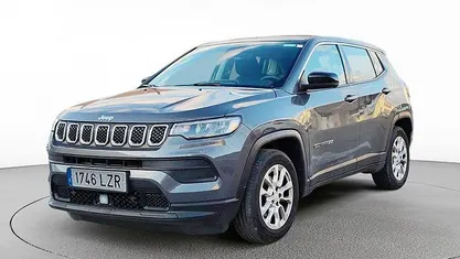 Usado Jeep Compass Longitude 131 CV (96 kW) 2022 Gris SUV