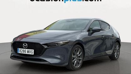 Usado Mazda 3 Exclusive-Line 150 CV (110 kW) 2024 Gris Utilitario