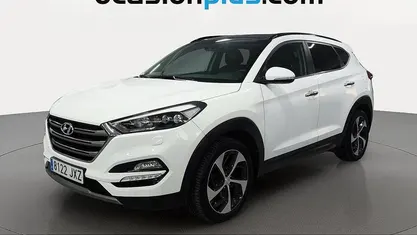 Usado Hyundai Tucson Style 184 CV (135 kW) 2017 Blanco SUV