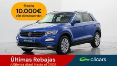 Azul Usado 2021 VW T-Roc Advance SUV | 21.990 € (Precio justo)