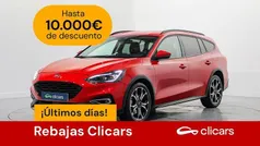 Rojo Usado 2020 Ford Focus Active Familiar | 15.990 € (Precio justo)