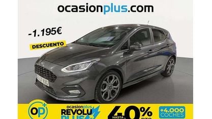 Usado Ford Fiesta ST-Line 101 HP (74 kW) 2019 Cinzento Citadino