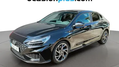 Usado Hyundai i30 N Line 160 CV (117 kW) 2021 Negro Utilitario