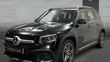 Usado Mercedes GLB220 AMG line 190 CV (139 kW) 2022 Negro SUV