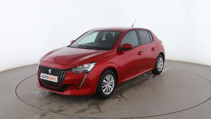Usado Peugeot 208 Active 75 CV (55 kW) 2021 Rojo Utilitario