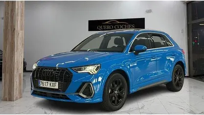 Usado Audi Q3 S-Line 150 CV (110 kW) 2019 Azul SUV