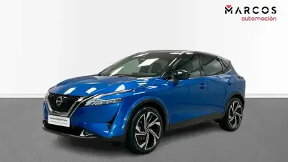 Usado Nissan Qashqai Tekna+ 160 CV (117 kW) 2022 Magnetic blue midnight black SUV