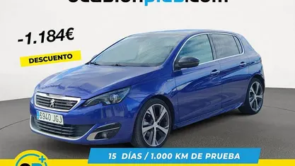 Azul Usado 2015 Peugeot 308 GT-line Utilitario | 9806 € (Precio justo)