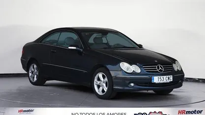 Usado Mercedes CLK200 Elegance 165 CV (121 kW) 2004 Gris Coupe