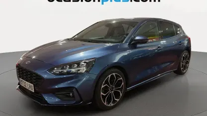 Używany Ford Focus ST-Line 125 KM (91 kW) 2020 Niebieski Hatchback