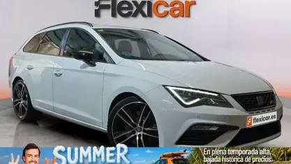 Usado Seat Leon ST CUPRA 300 CV (220 kW) 2018 Blanco Familiar