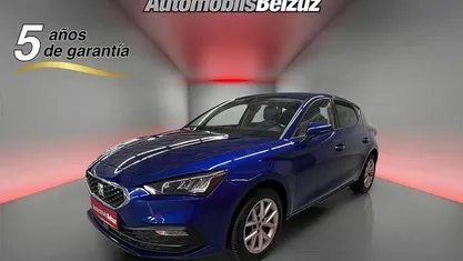 Usado Seat Leon Style 130 CV (95 kW) 2020 Azul