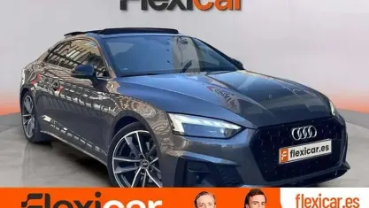 Usado Audi A5 Premium 163 CV (119 kW) 2021 Gris Coupe
