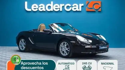 Usado Porsche Boxster 245 CV (180 kW) 2007 Negro Descapotable