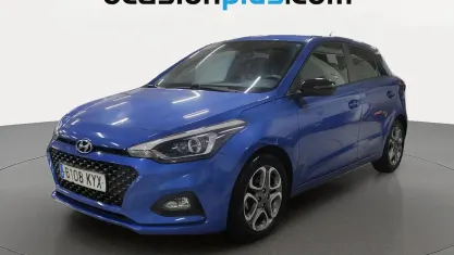 Usado Hyundai i20 100 CV (73 kW) 2019 Azul Utilitario