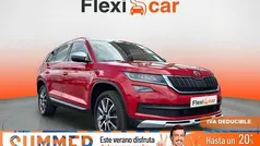 Rojo Usado 2020 Skoda Kodiaq Scout 4x4 SUV | 21.990 € (Precio justo)