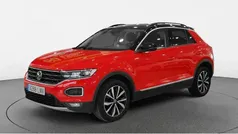 Rojo Usado 2021 VW T-Roc Advance SUV | 17.182 € (Buen precio)