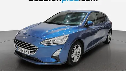 Usado Ford Focus Trend+ 125 CV (91 kW) 2019 Azul Utilitario