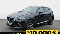 Negro Usado 2015 Mazda CX-3 Luxury SUV | 13.200 € (Precio justo)